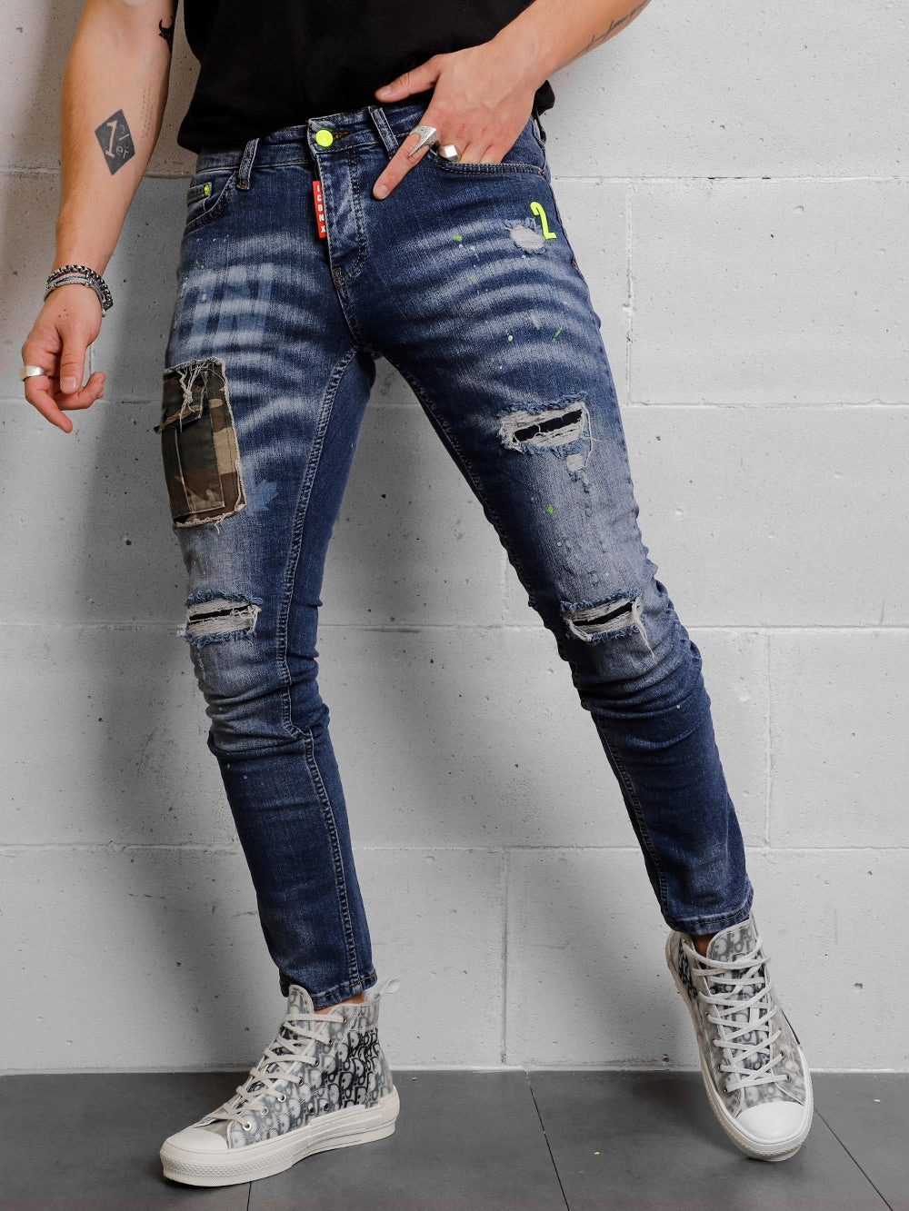 Clean Detail Smart Wardrobe CAMOUFLAGE | BLUE