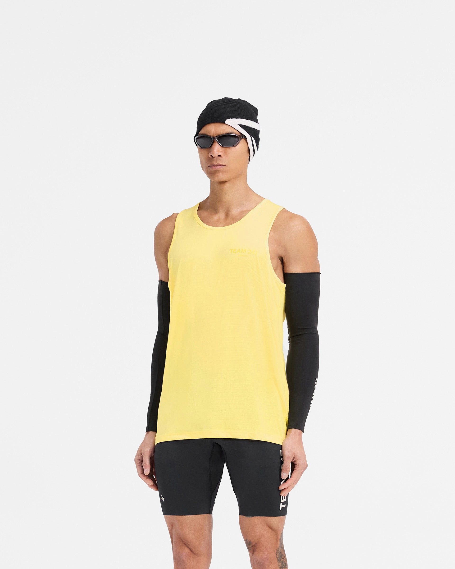 MultipurposeCuffs Bold colors Team 247 Run Vest - Lemon