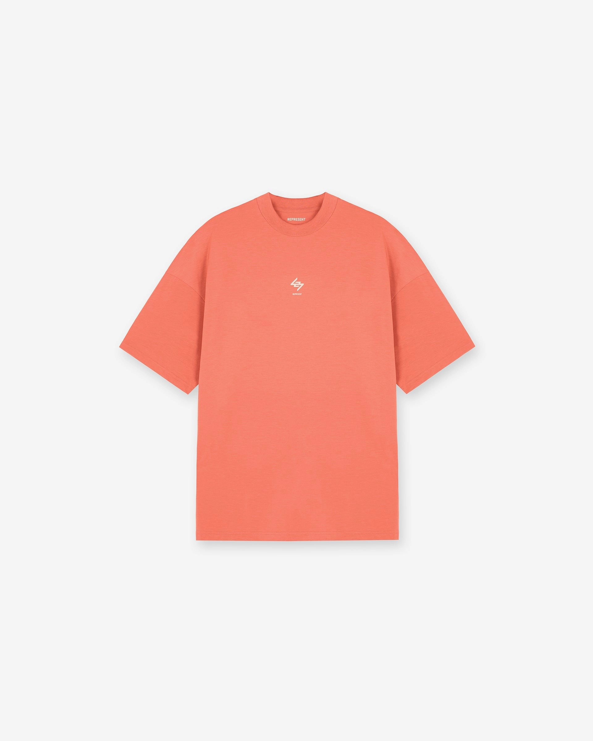 247 Oversized T-Shirt - Coral Fur combination Chilly Comfort