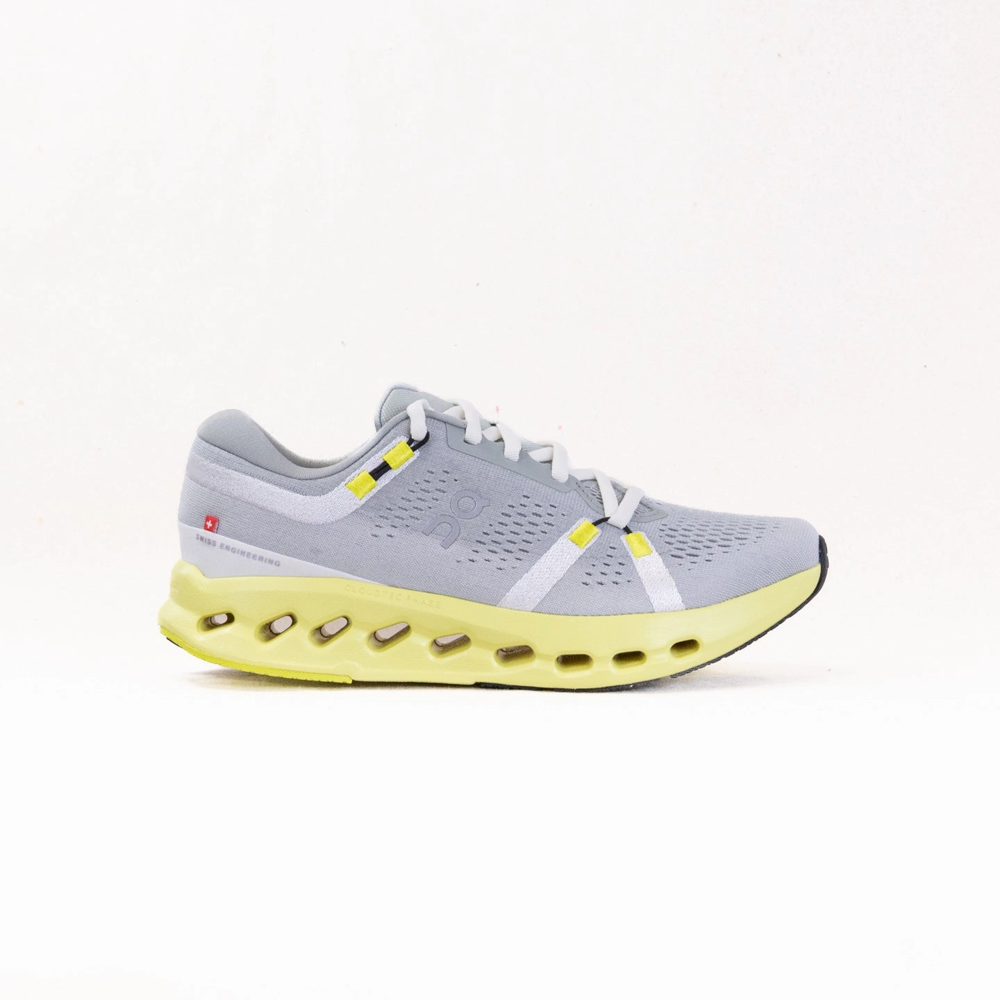 rigid - sole Hyper Elastic Tech On Cloudsurfer 2 (Women's) - Glacier/Lime Light