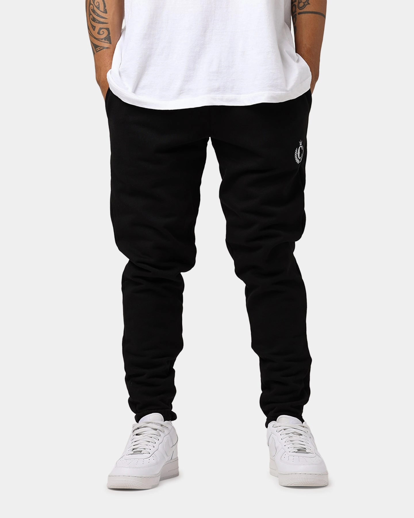 Low Bulk Material Sporty Cut Culture Kings CK Sweatpants