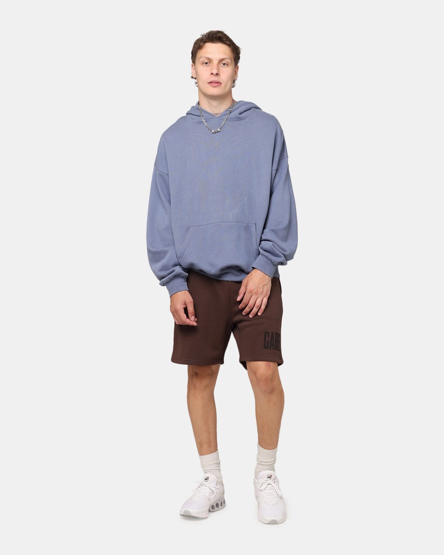 Carre Premium Essentials Sweat Shorts Chocolate Comfy Material