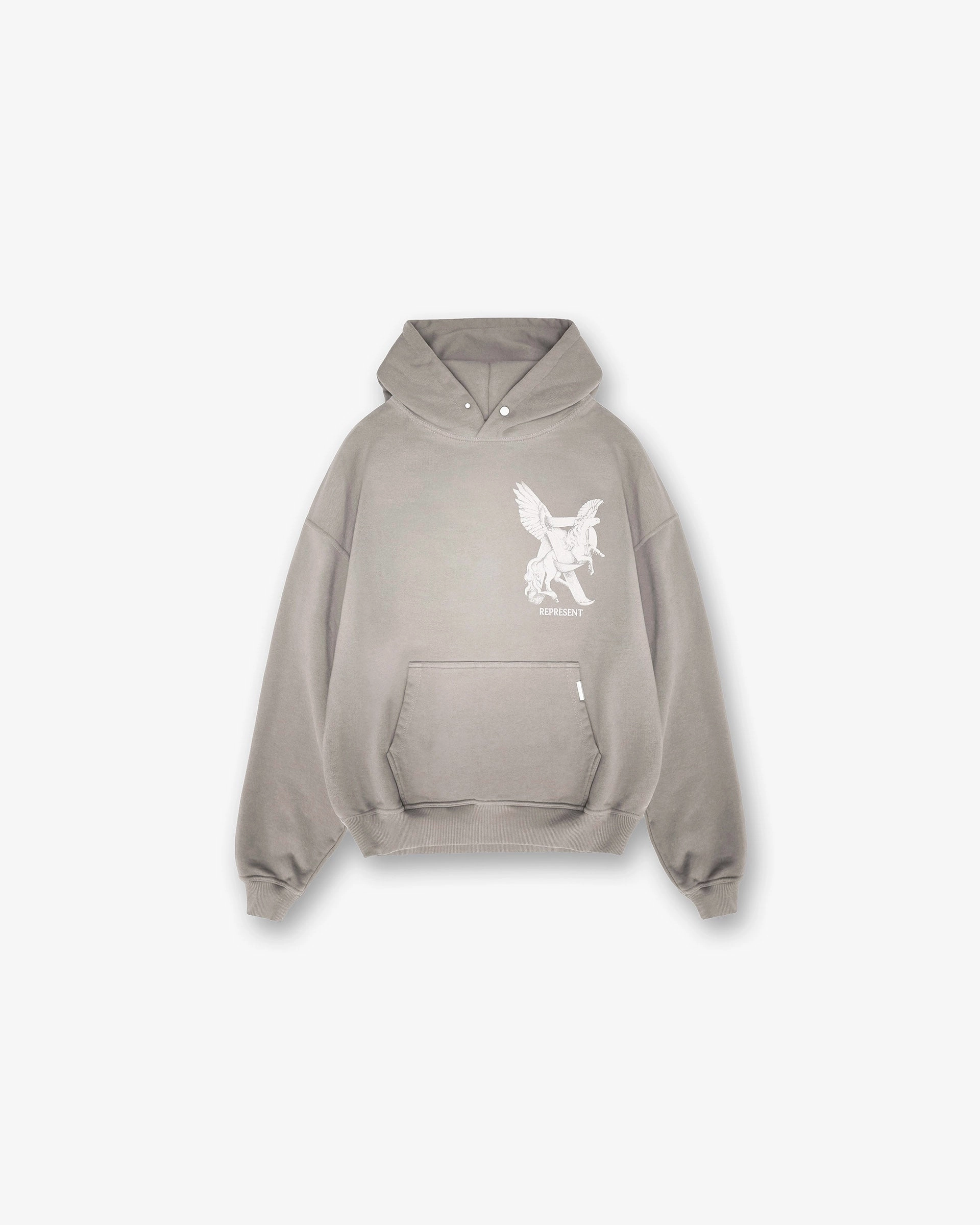 Elegance In Motion Hoodie - Thunder elastic waistband