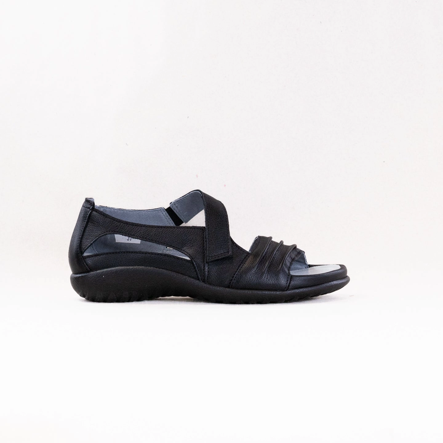 Naot Papaki (Women's) - Black Soft Leather Secure fastening Versatile Footwear