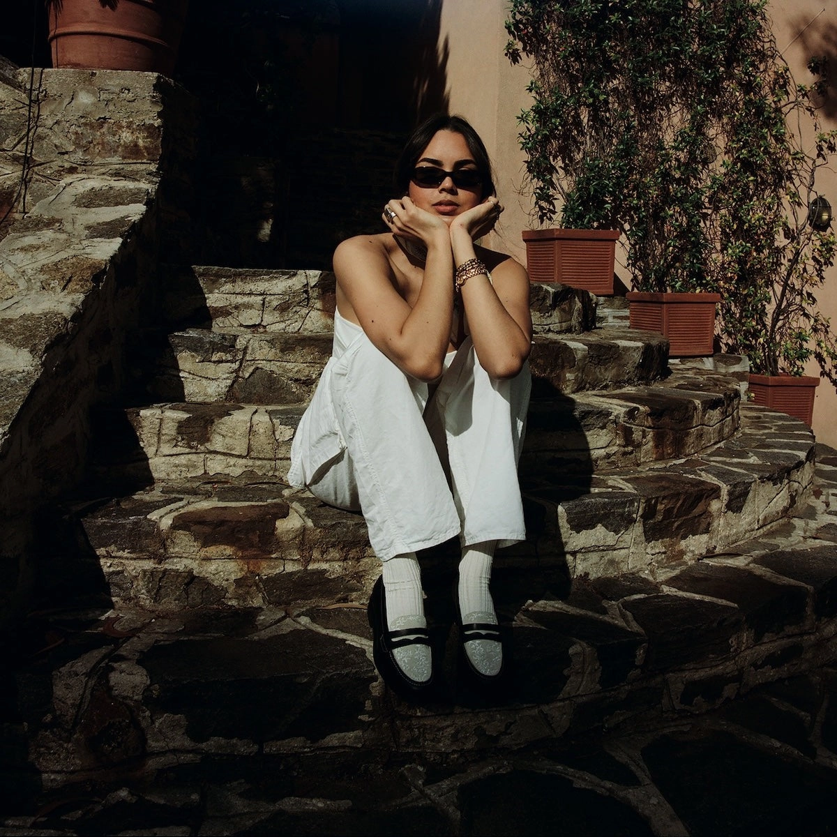 Foot Steady Effortless Look Wilde Black   White Vine Penny Loafer - Women's