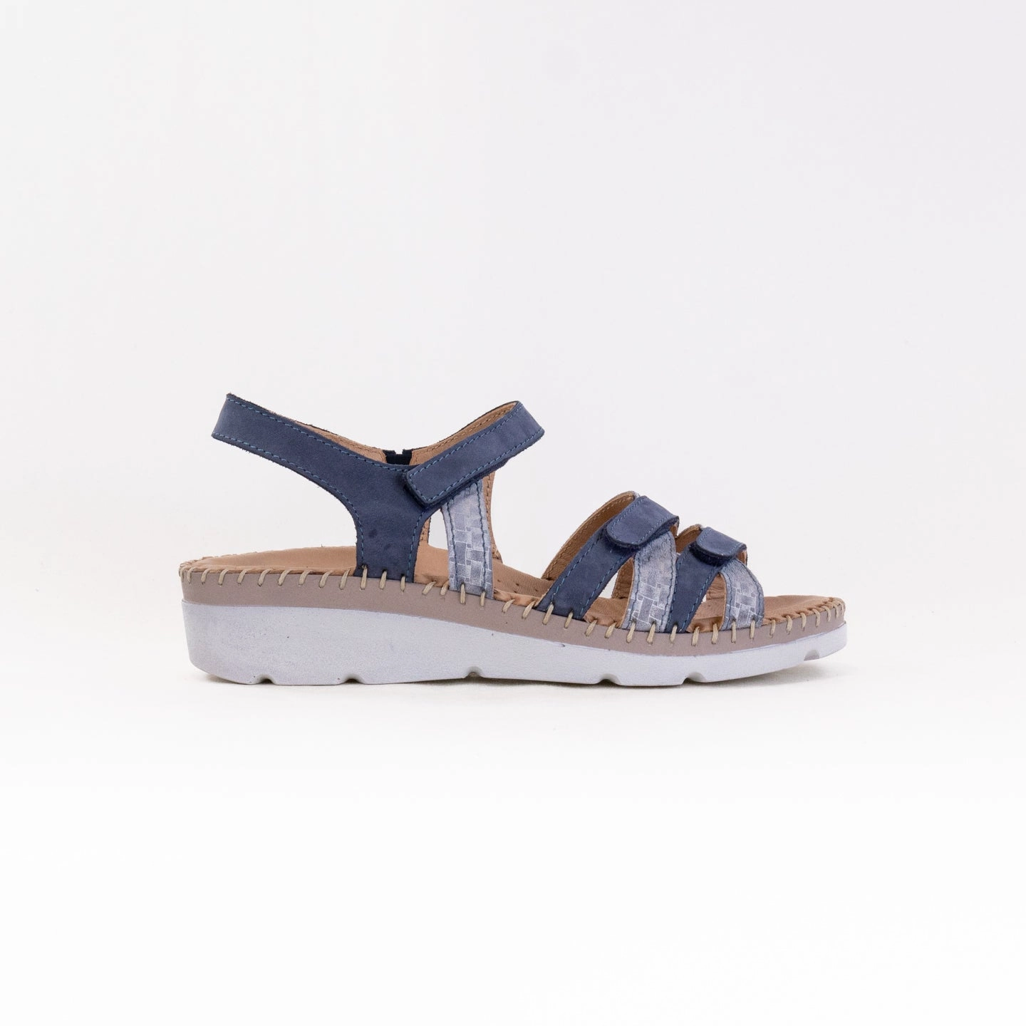 La Plume Fiesta (Women's) - Denim Flexible Sole