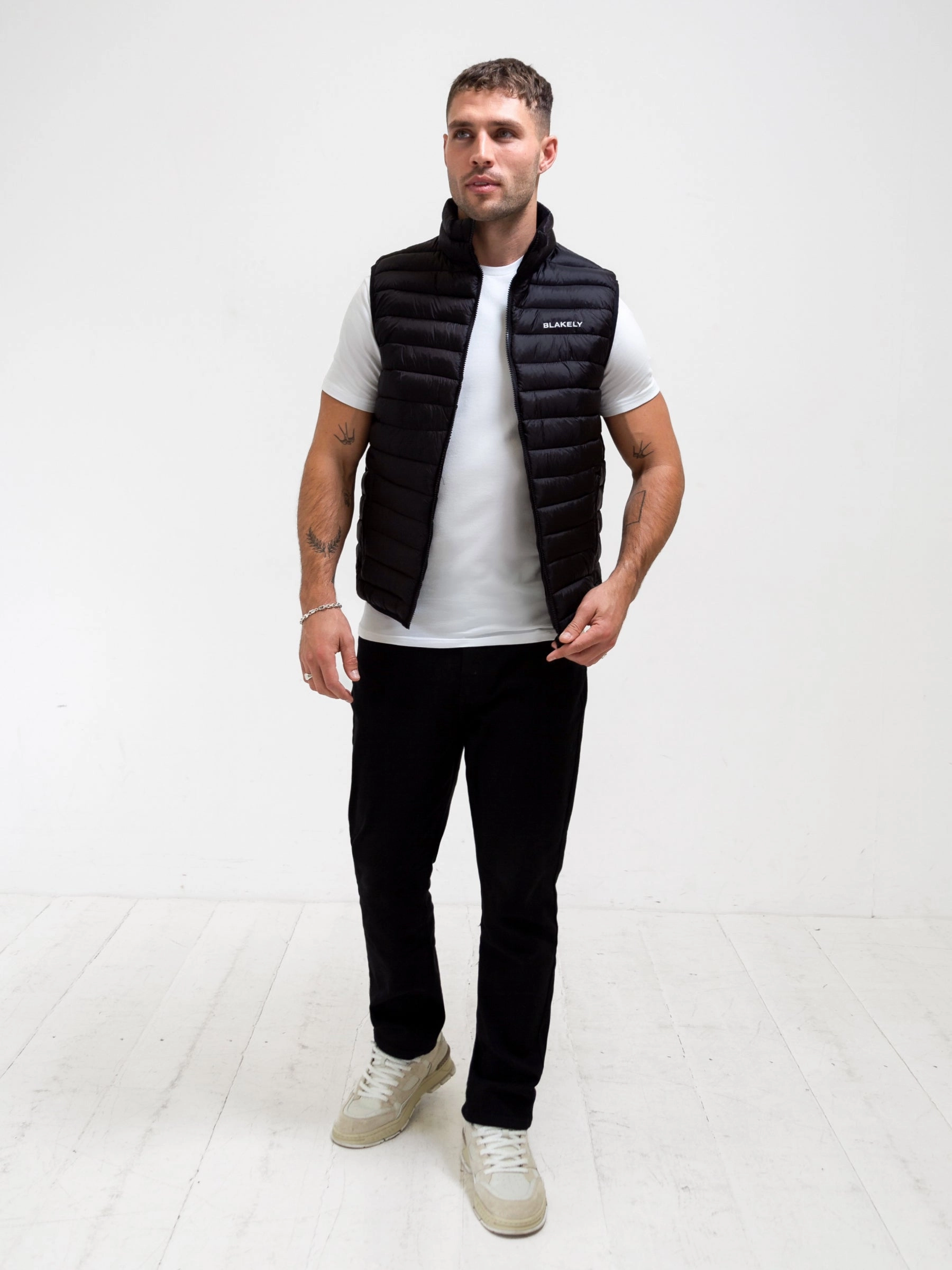 Ellis Lightweight Gilet - Black Abrasion Resistant Fabric