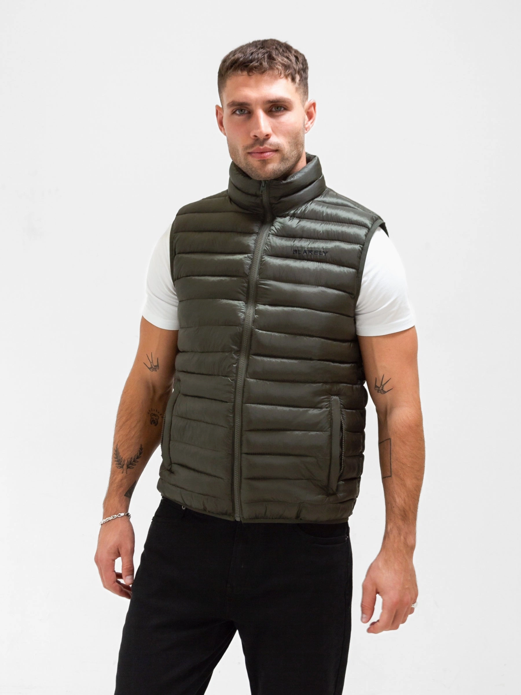 Ellis Lightweight Gilet - Dark Green Body Mapped Ventilation Durable Chill Piece