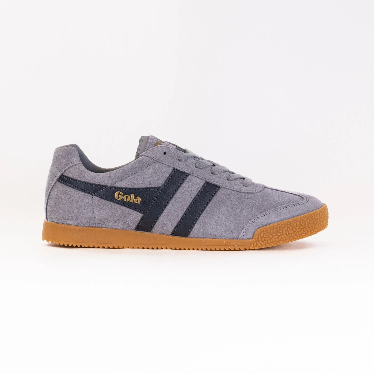 Gola Classics Harrier Sneaker (Men's) - Cement/Storm endurance running shoes