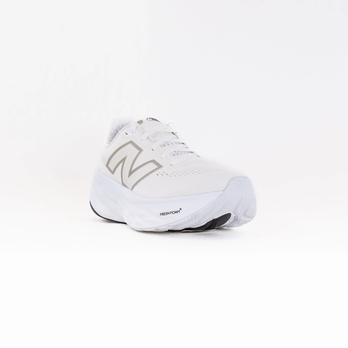 occasional - running option shoes Walk Comfort New Balance 1080V14 (Women's) - White with Light Gold Metallic and Sea Salt