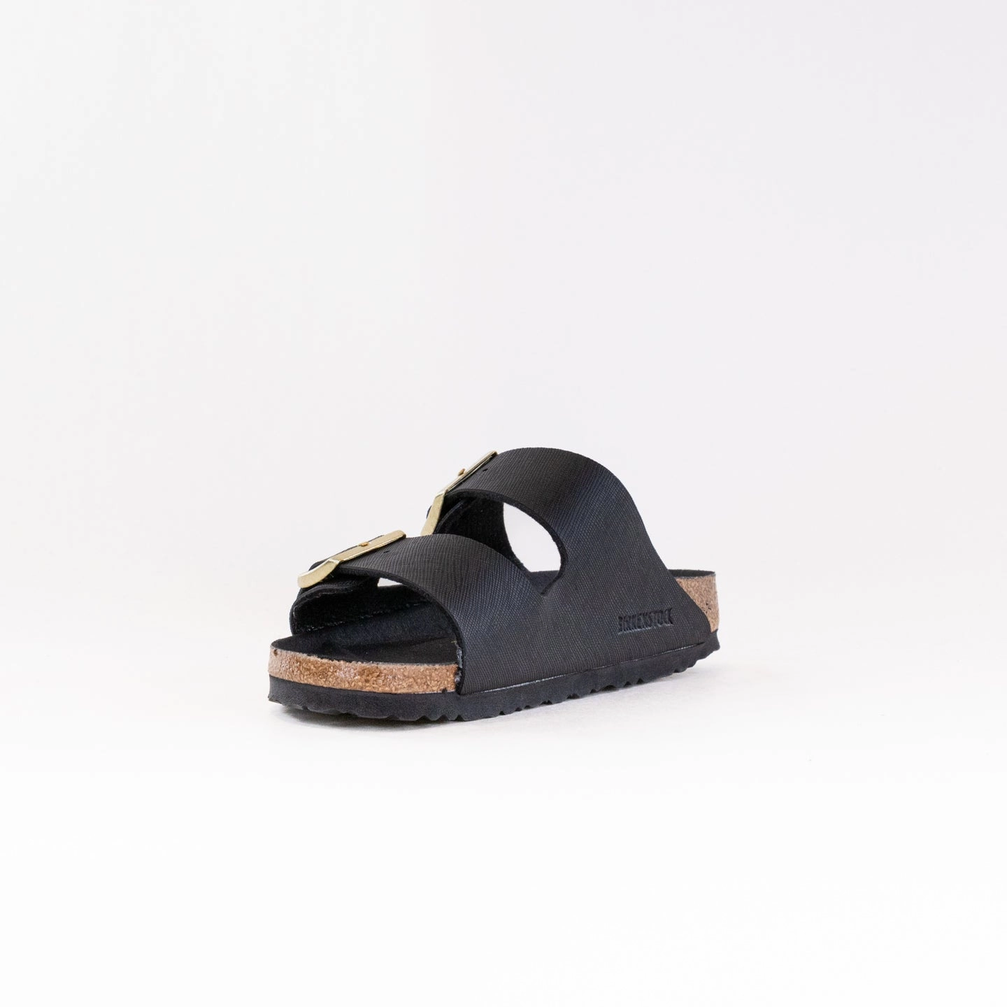 Walking-Friendly Shoes Birkenstock Arizona Birko-Flor (Women's) - Saffiano Black