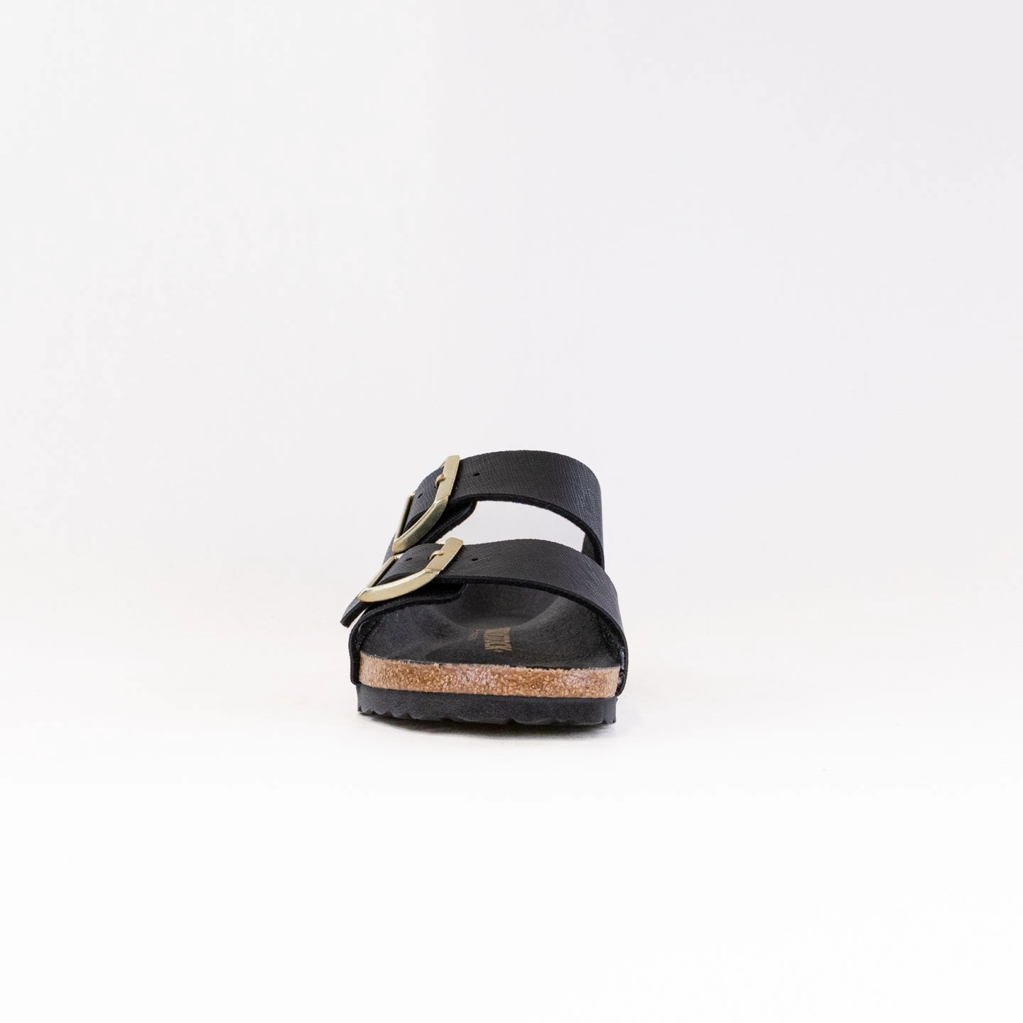 Birkenstock Arizona Birko-Flor (Women's) - Saffiano Black Gel Cushioning Dynamic flex