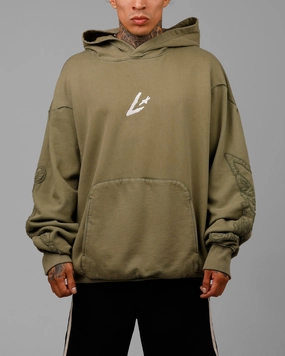 Loiter Dune Hoodie Khaki Green AdaptiveFitFabric