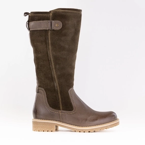 Comfortable Boots Farm Ready Eric Michael Marcella (Women's) - Khaki