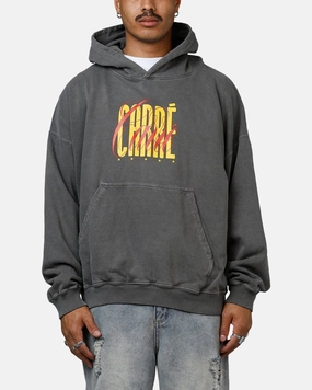 Winter Hoodie Carre Golden Scale Premium Hoodie Washed Charcoal