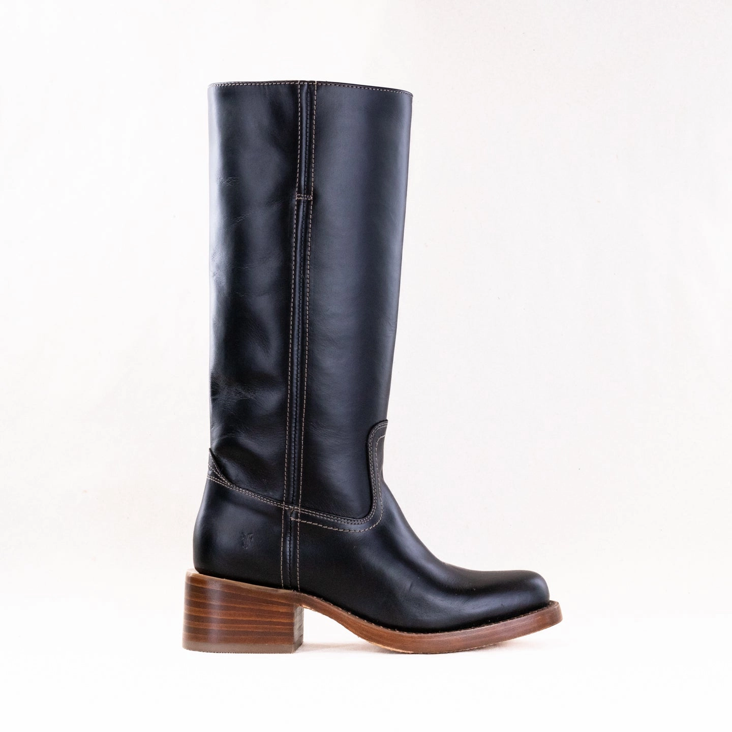 FRYE Campus 14L (Women's) - Jet Black comfortable socks