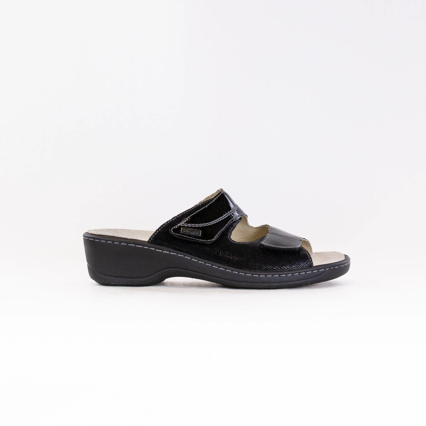 Fidelio Softline Sandal Ellie (Women's) - Black Comfort Padding