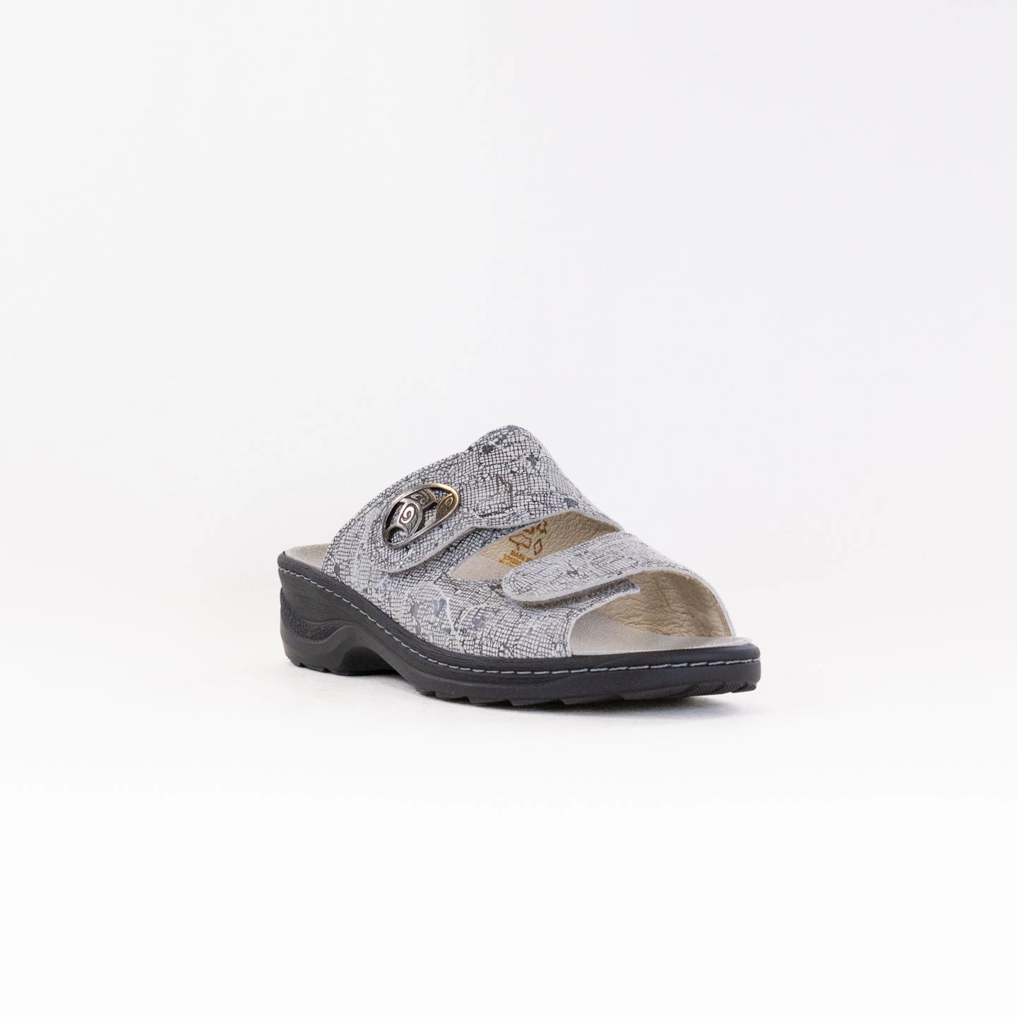 Fidelio Softline Sandal (Women's) - White Multi Shock Absorbing Midsole Seamless Design