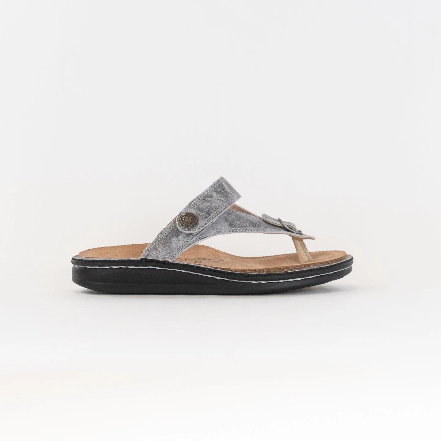 City Easy Finn Comfort Alexandria Soft Footbed (Women's) - Silver