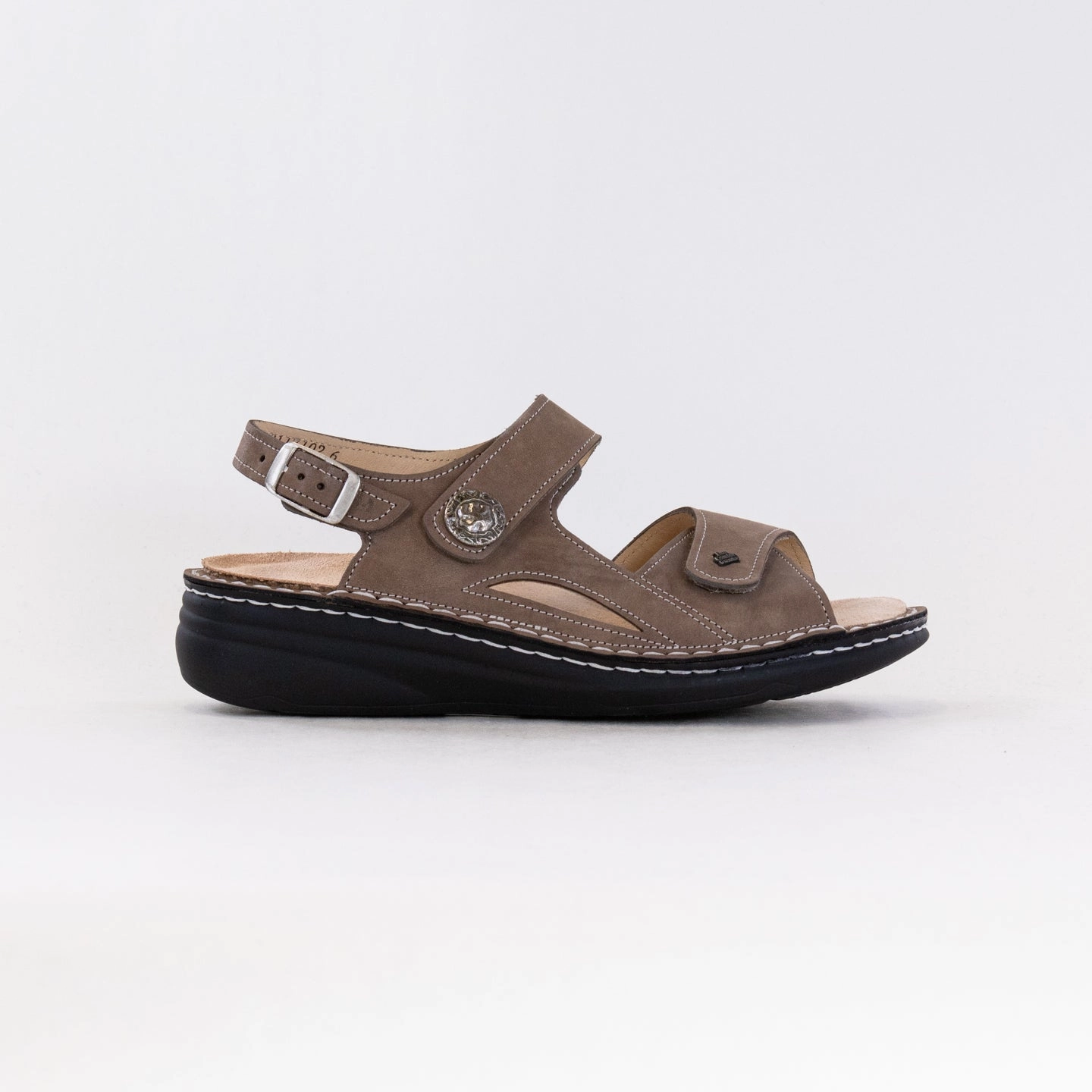 Anti Friction Lining Thin strap Finn Comfort Barbuda (Women's) - Gravel