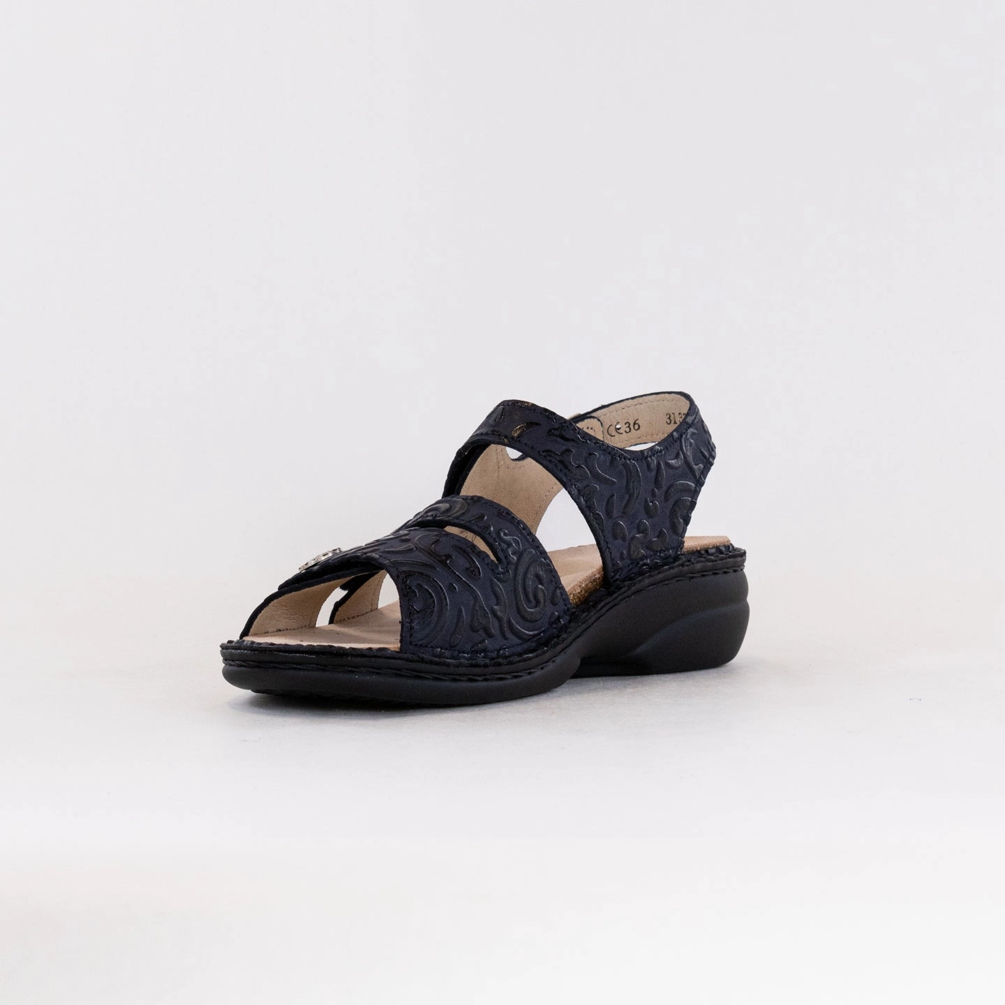 Metal Ring Finn Comfort Gomera-S (Women's) - Arabesque Blue