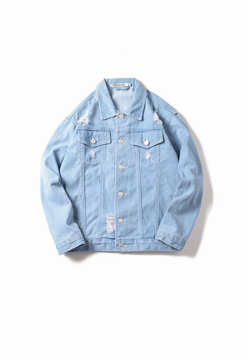 Rainy Day Option FullLengthZip West Louis? Spring Hole Jean Jacket