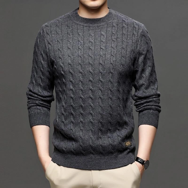 West Louis? Fashion Knitted Jumper O-Neck Pullover Sweater Knitwear Repair Toolkit