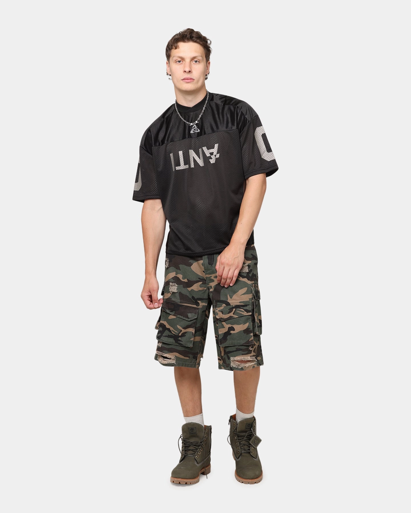 The Anti Order Sparta Mesh Team Jersey Black/Grey Eco Conscious Packaging FlexibleSole