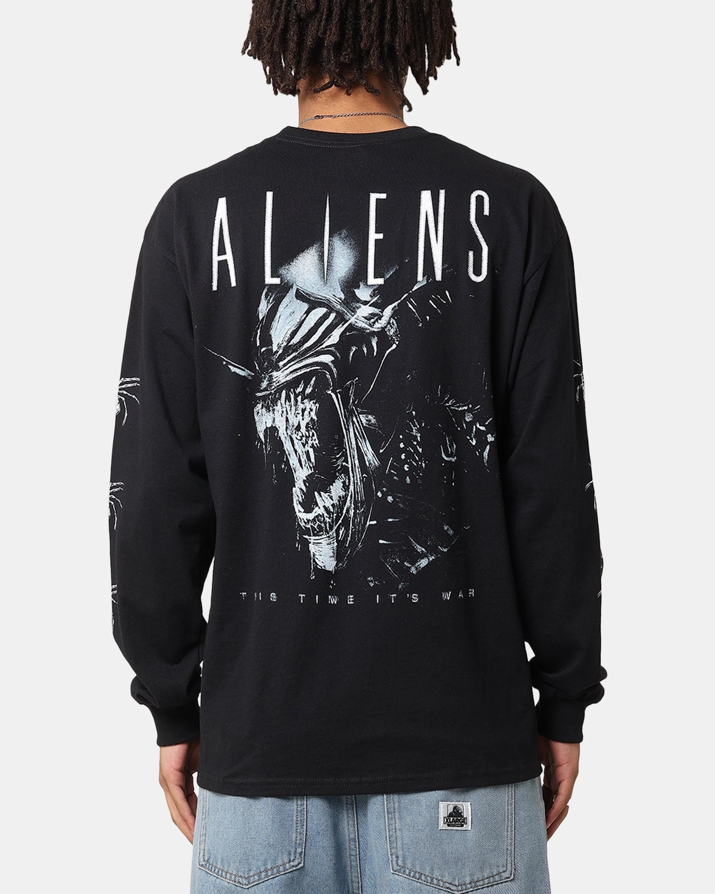 Goat Crew Aliens Long Sleeve T-Shirt Black Airflow Optimized Weave EcoFriendly Manufacturing