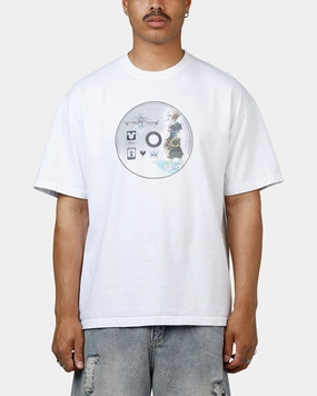 Goat Crew Disney Kingdom Hearts Disc Heavyweight T-Shirt White Flatlock Seams