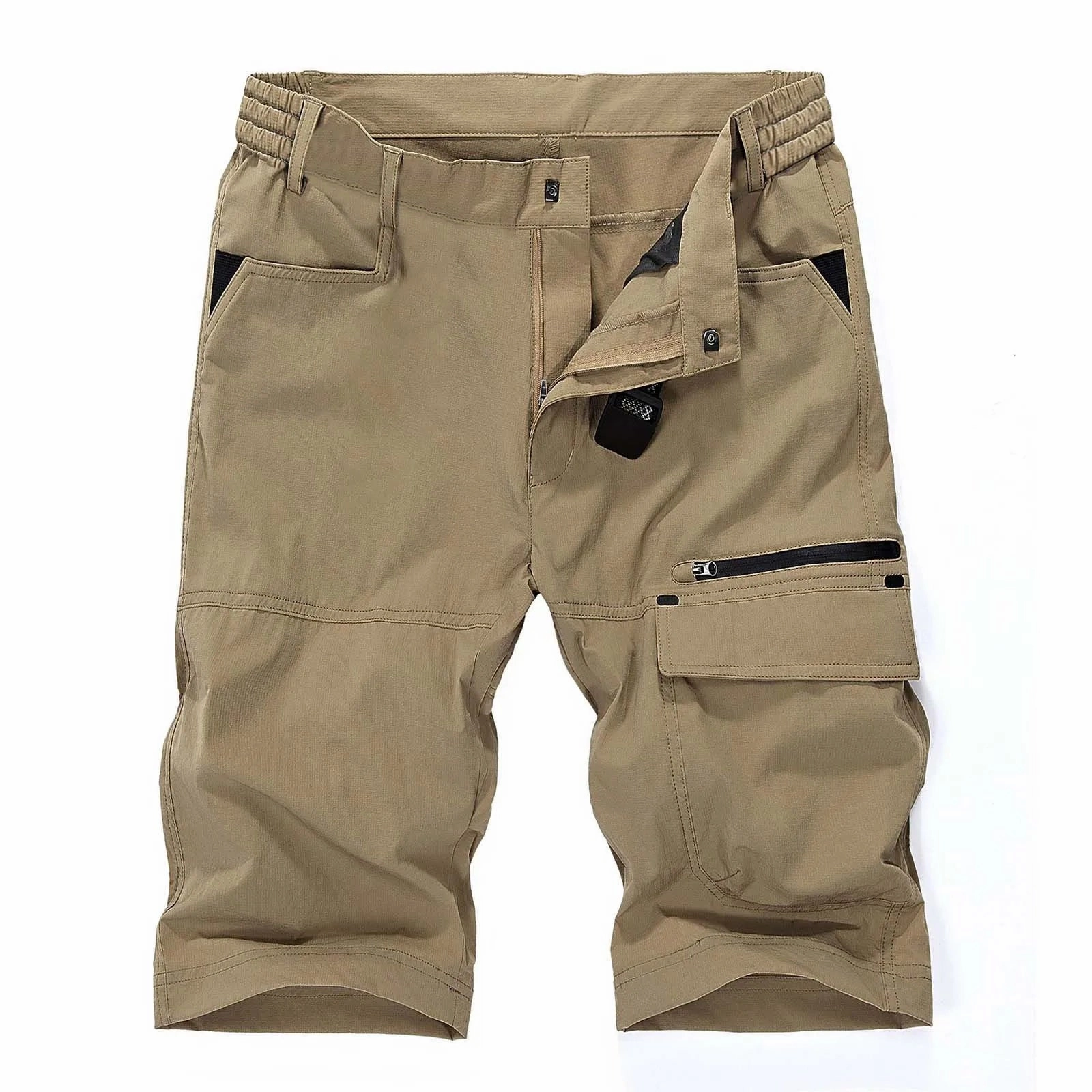 West Louis? Multi-Pocket Tactical Cargo Summer Cotton Shorts Chafe Free Edging
