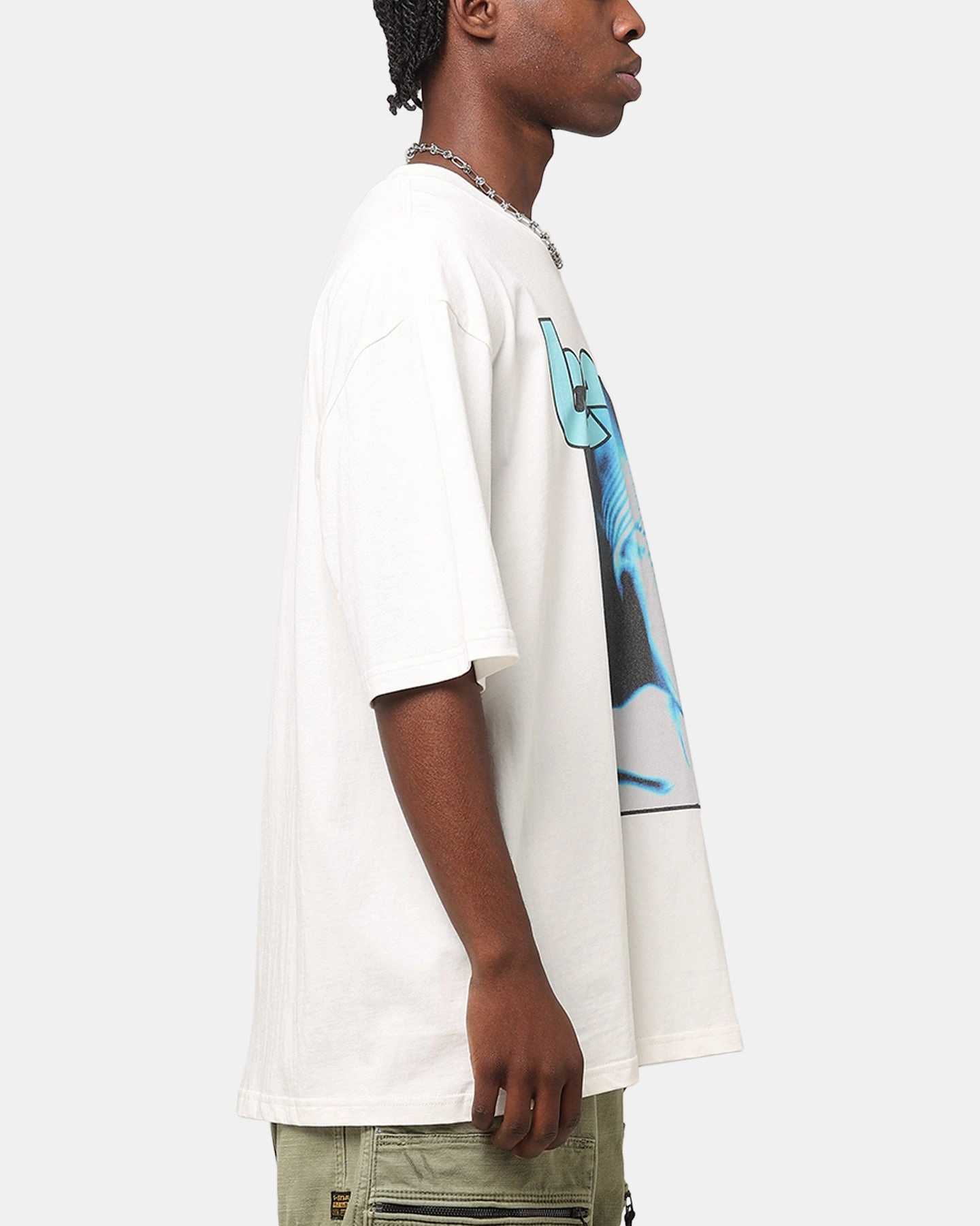 Quick Release Fasteners Cool and Breezy Bravado Billie Eilish Billie T-Shirt White