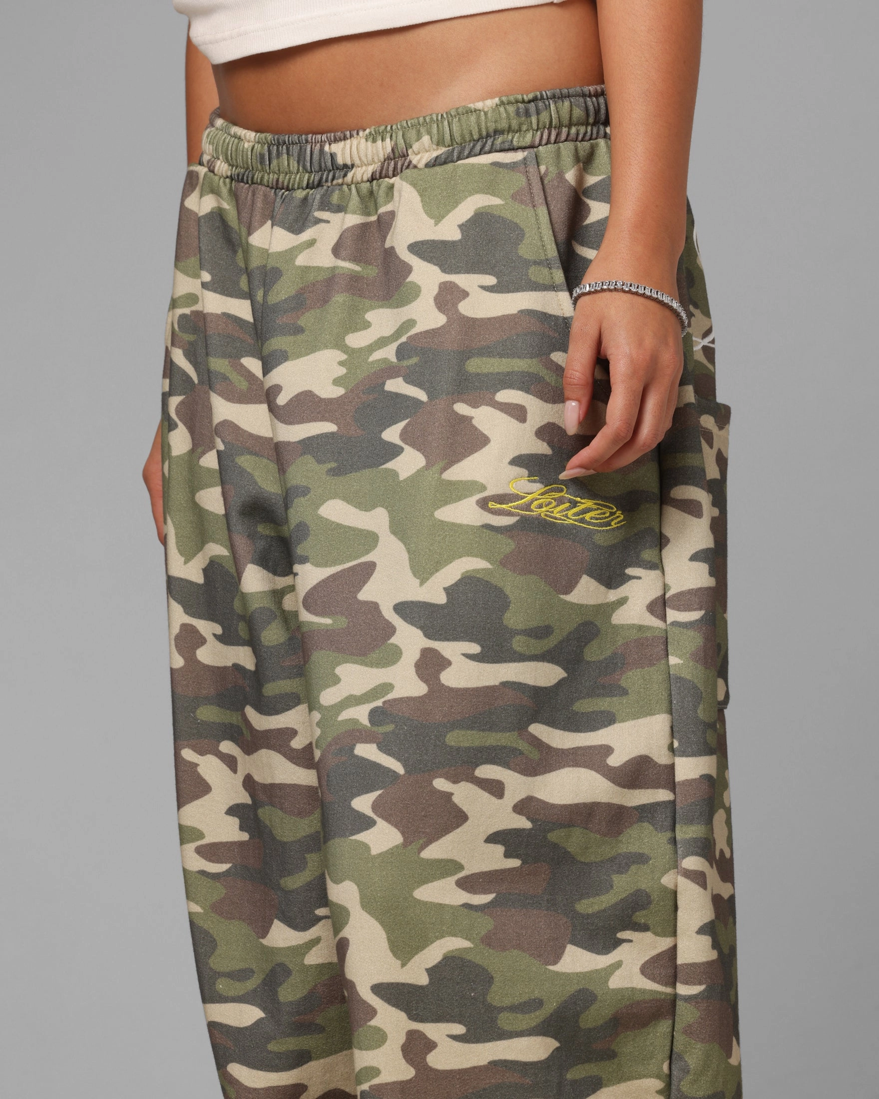 Loiter Purity Sweatpants Camo Flexible Comfort