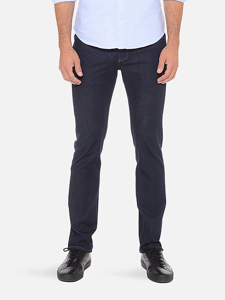 Layer Friendly Piece Non Restrictive Cut Slim Broome Jeans