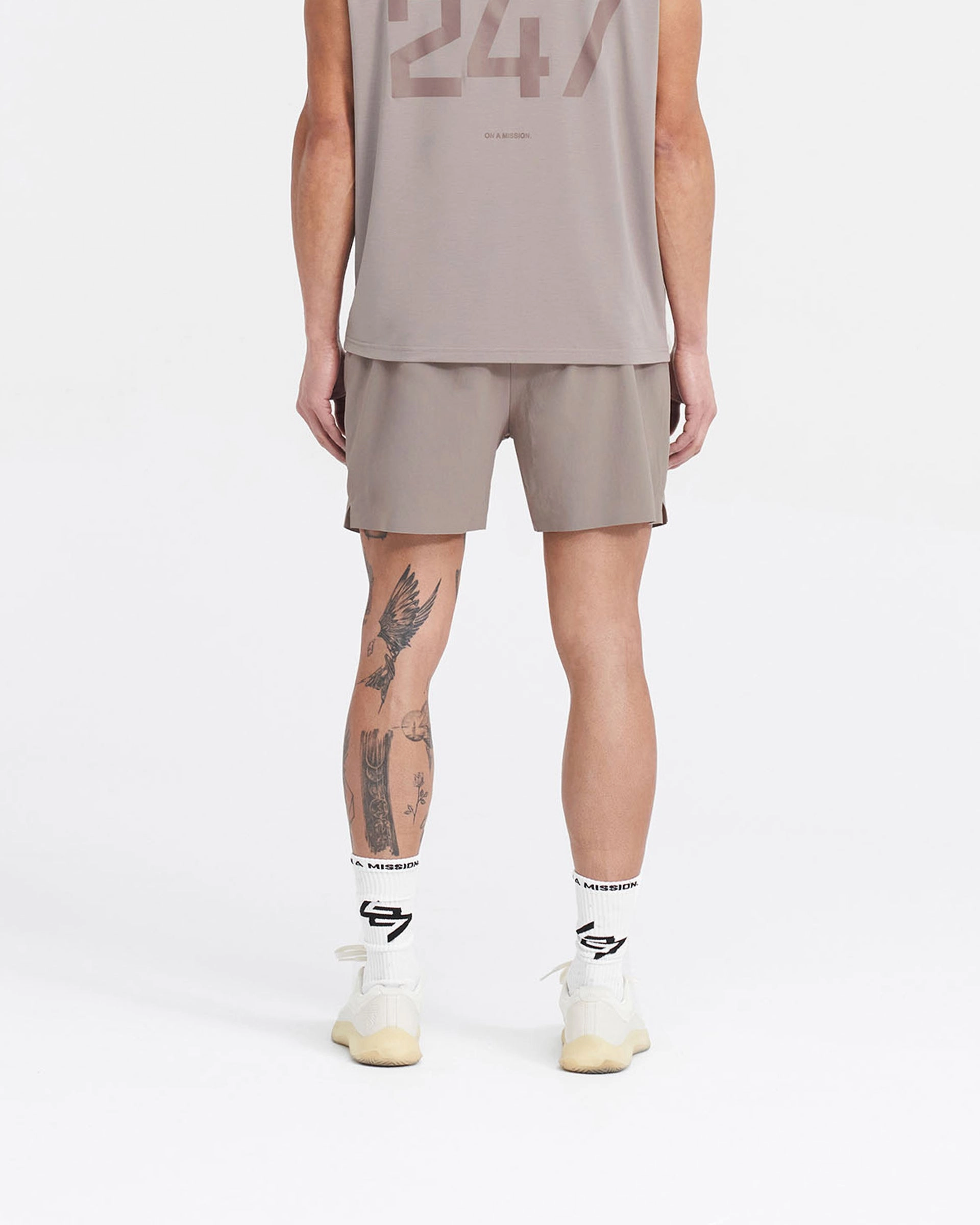 Eco Friendly Dye 247 Fused Shorts - Cinder