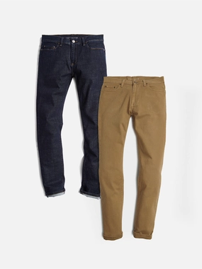 Set 15: 2 pair of Men Jeans Daily Musthave Textured Party Look Soft