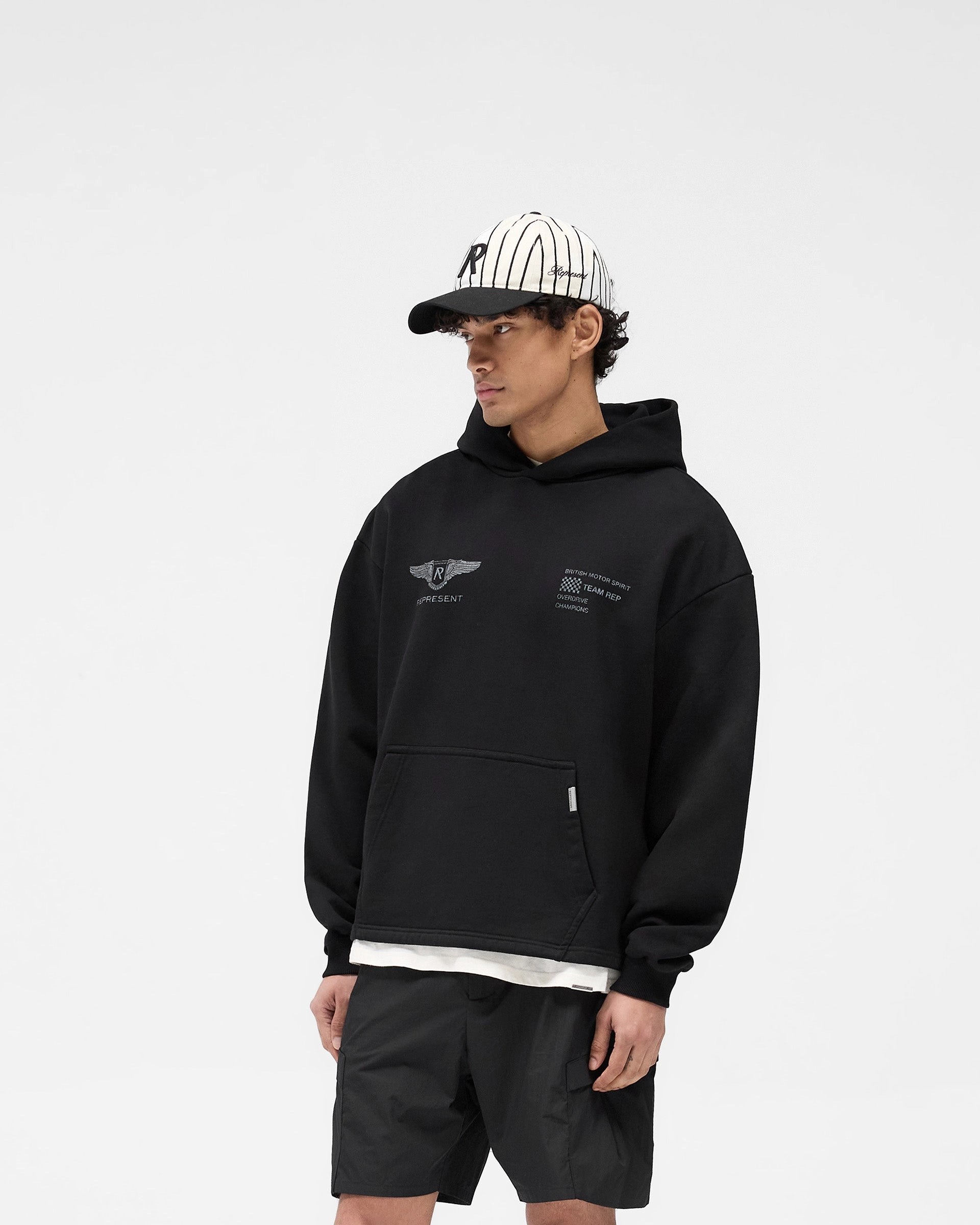 Team Rep Hoodie - Black All Weather Outfit