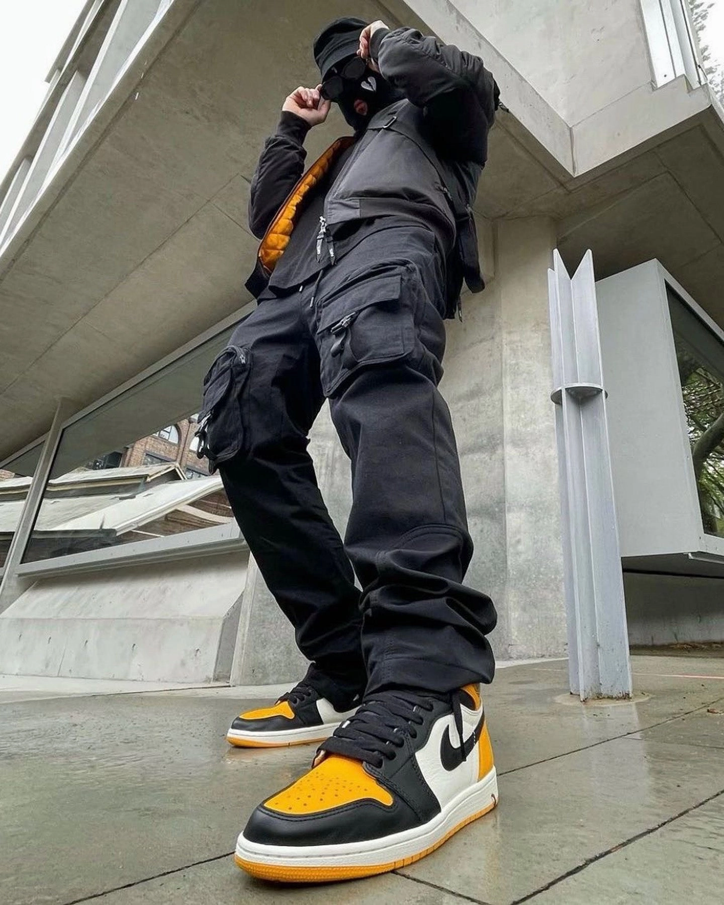 Durable Weave Seamless Waist Technology The Anti Order Jogger X Black/Black