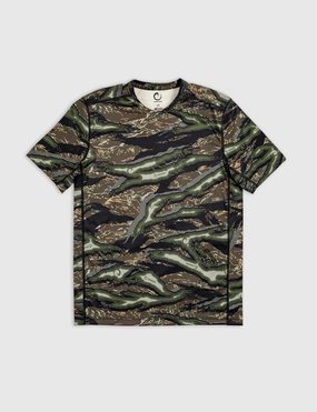 Sustainable Stretch Fit Design ORIGIN RTX? brrr?? RAPTOR CAMO COOLING CREW SS