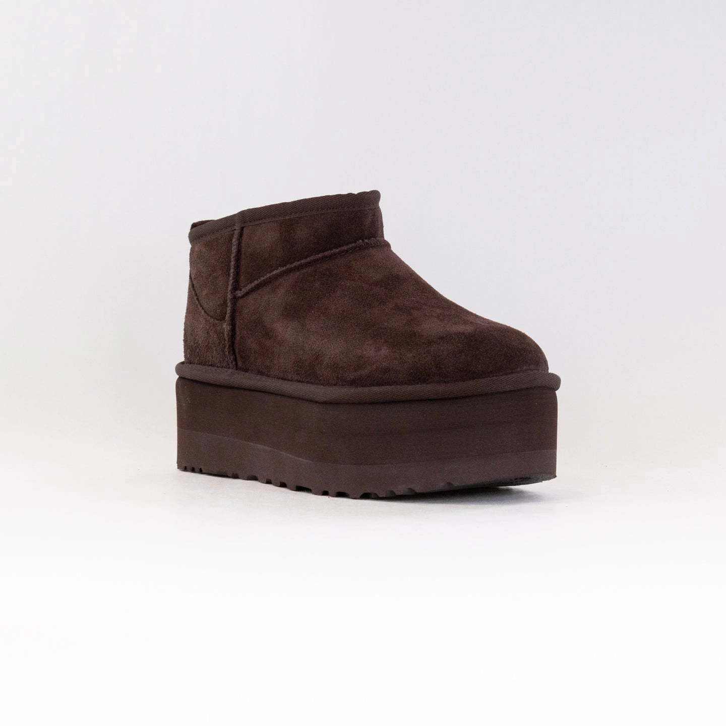 UGG Classic Ultra Mini Platform (Women's) - Burn Cedar Comfortable toe box Casual Comfort