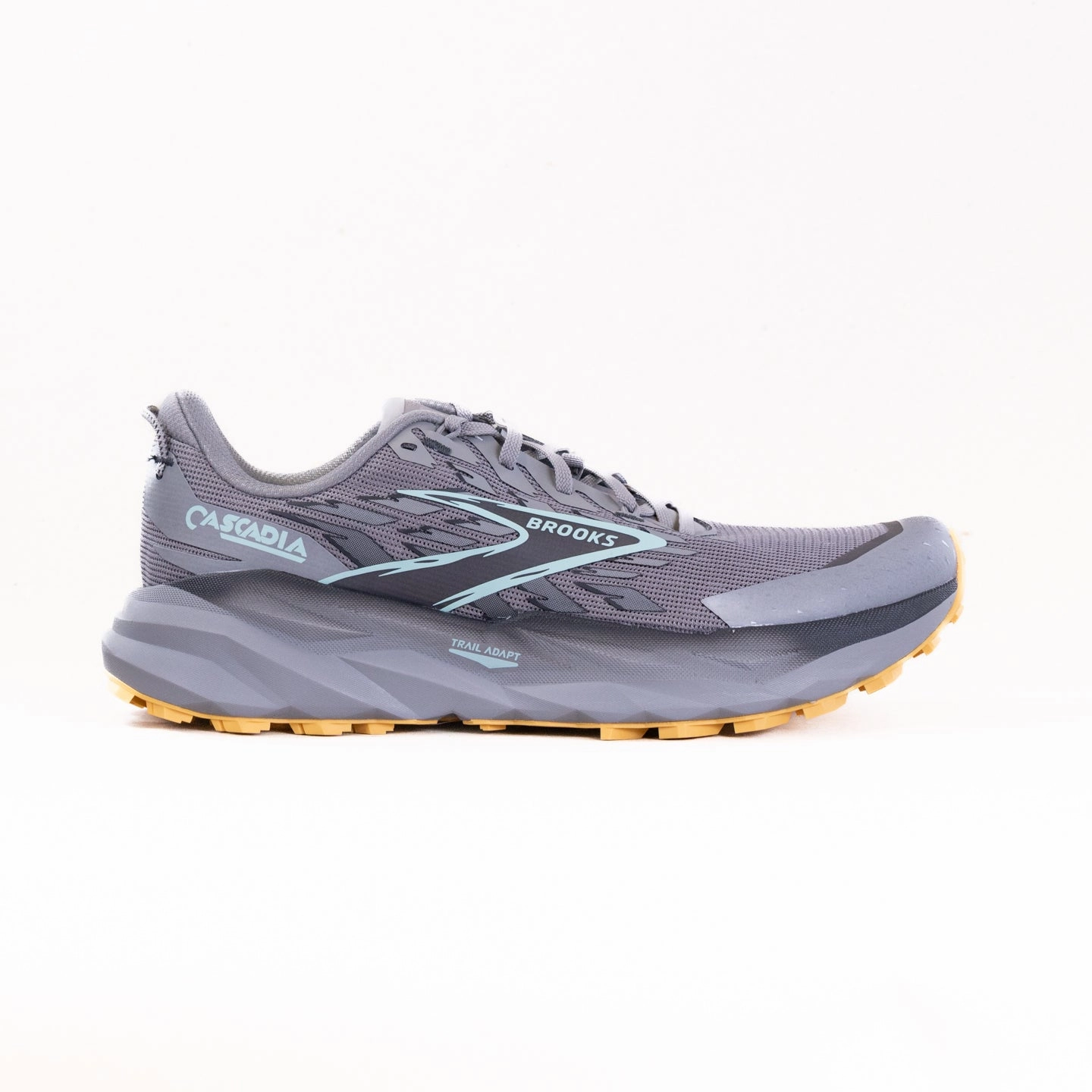 Vertical Comfort Padding Brooks Cascadia 19 (Men's) - Alloy/Ebony/Orange