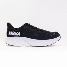 Running Trail Padded Tongue Hoka Arahi 7 Wide (Men's) - Black/White