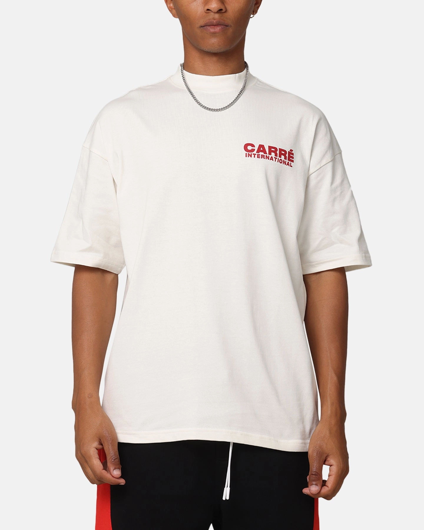 Carre Bankroll T-Shirt Off White WrinkleResistant Cloth
