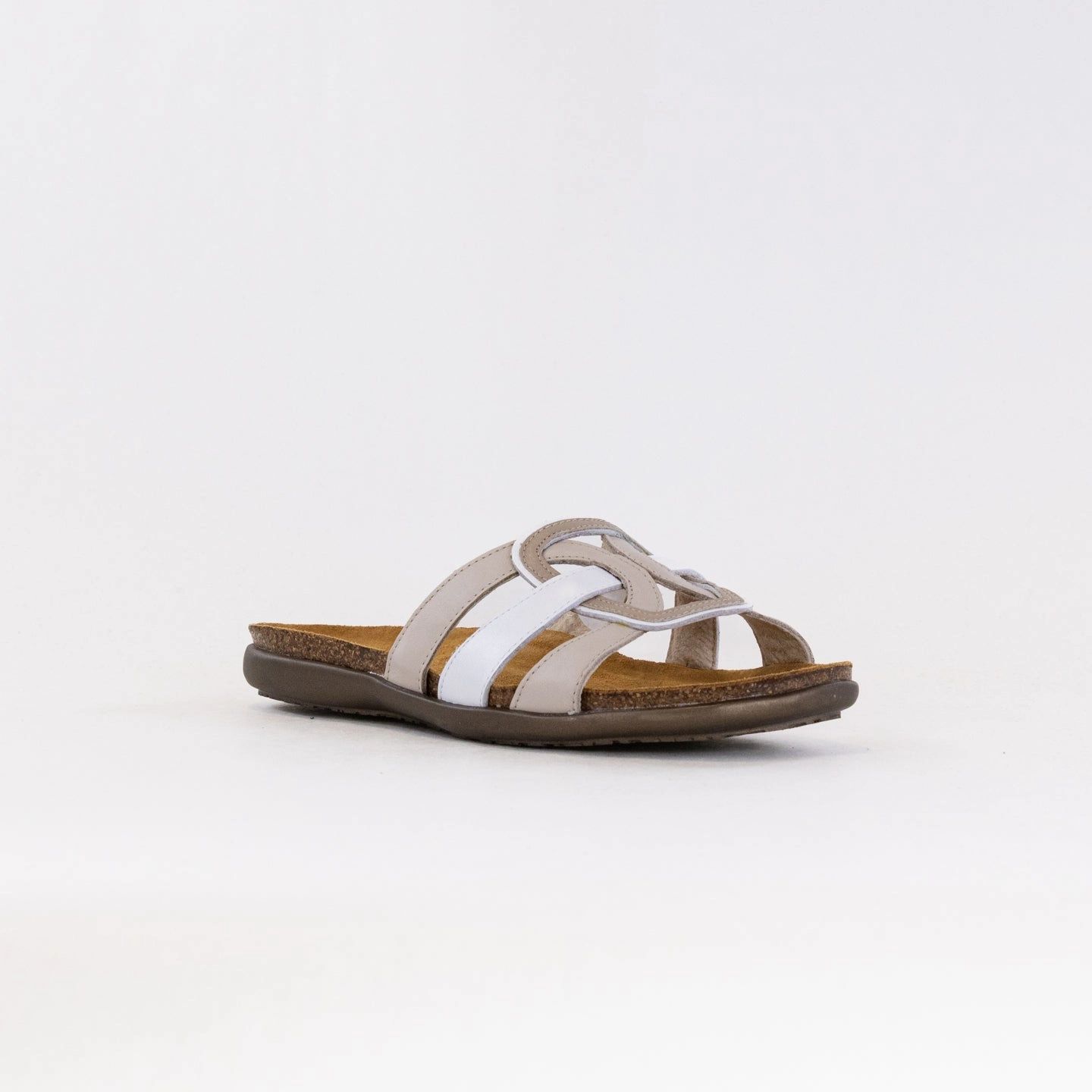 Naot Liv (Women's) - Ivory/White Microfiber Lining System Stretchable Material