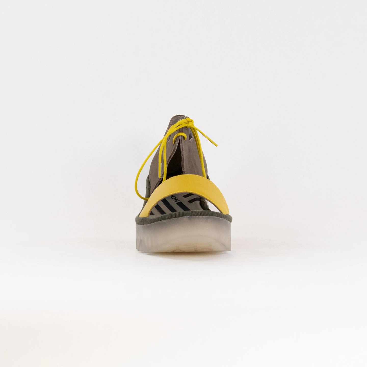 warm weather Bacterial Growth Prevention FLY London Crossover Sandals BILU465FLY (Women's) - Yellow/Khaki