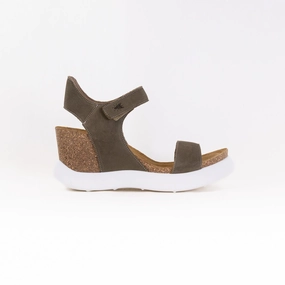 Fly London GOGO967FLY (Women's) - Khaki Soft Leather