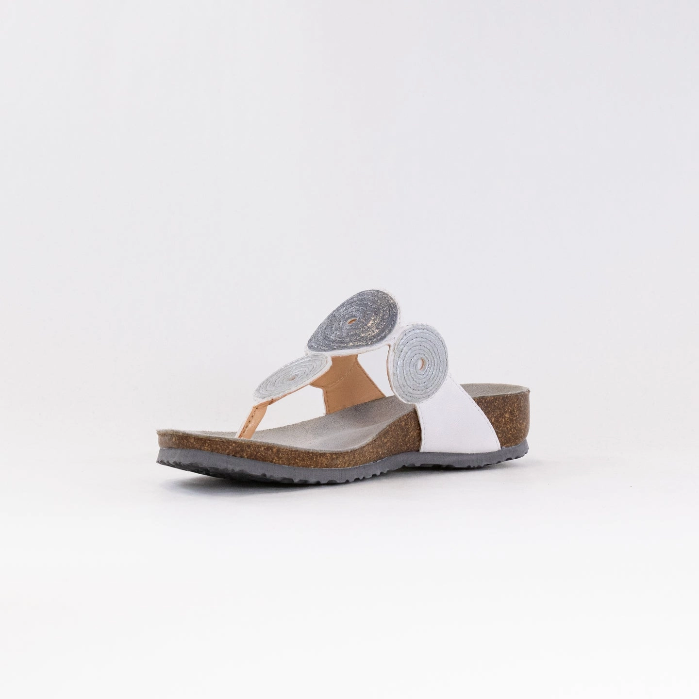 Breathable Upper Think Julia Sandal 372 (Women's) - Bianco/Kombi