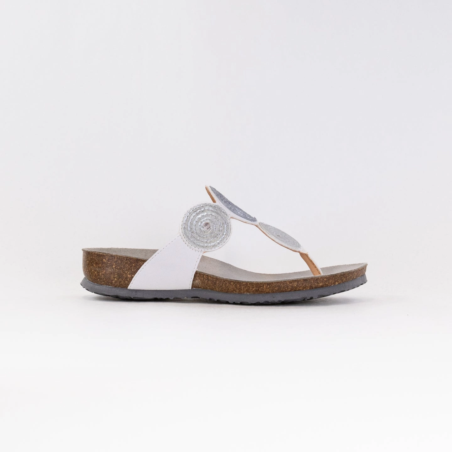 Thong Style Think Julia Sandal 372 (Women's) - Bianco/Kombi