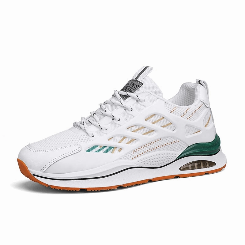 West Louis? Tenis Breathable Mesh Leather Sport Sneakers Biodegradable Components Textured Tread