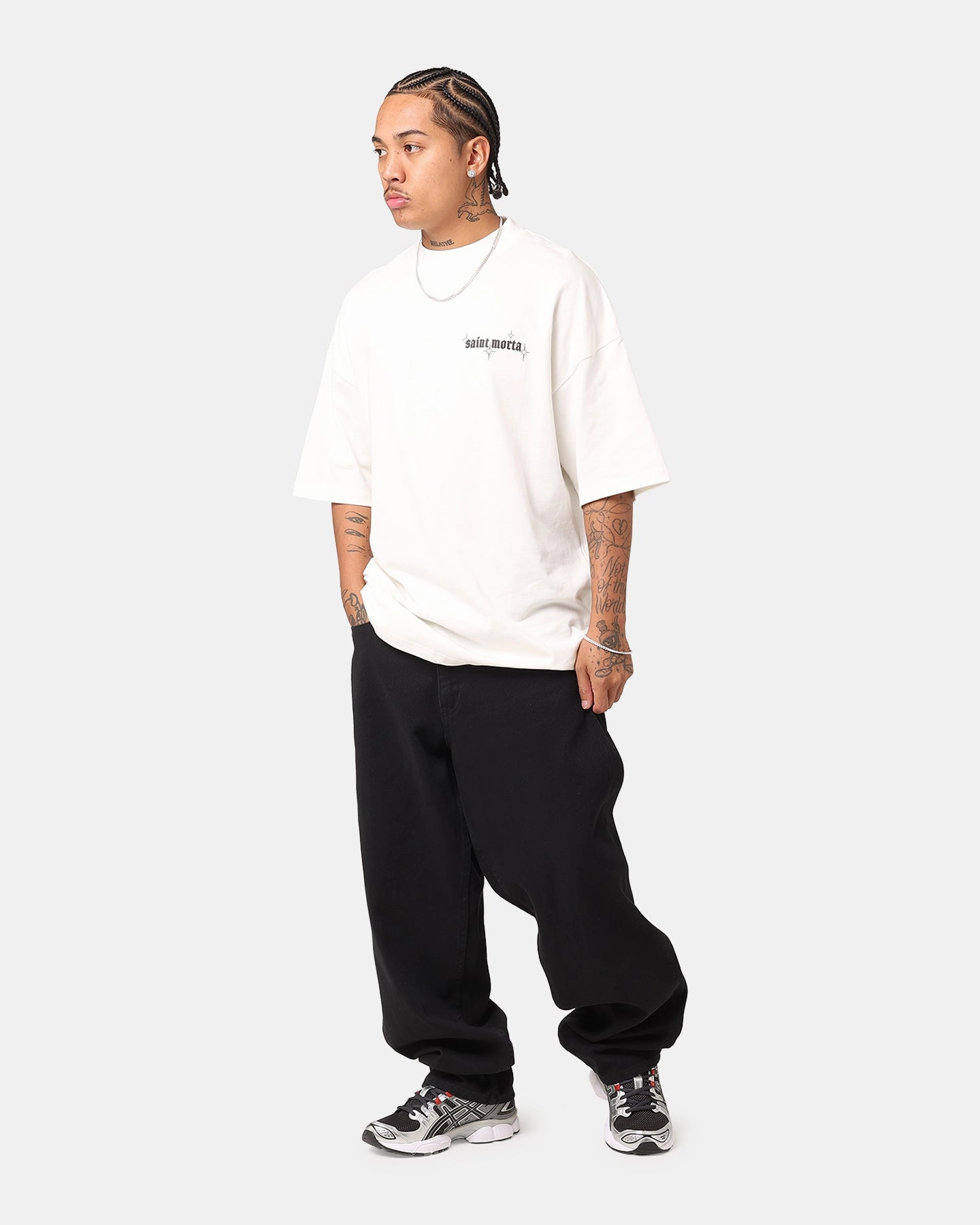 Layered Ventilation Zones ChafeFreeEdging Saint Morta Ethereal T-Shirt Off White